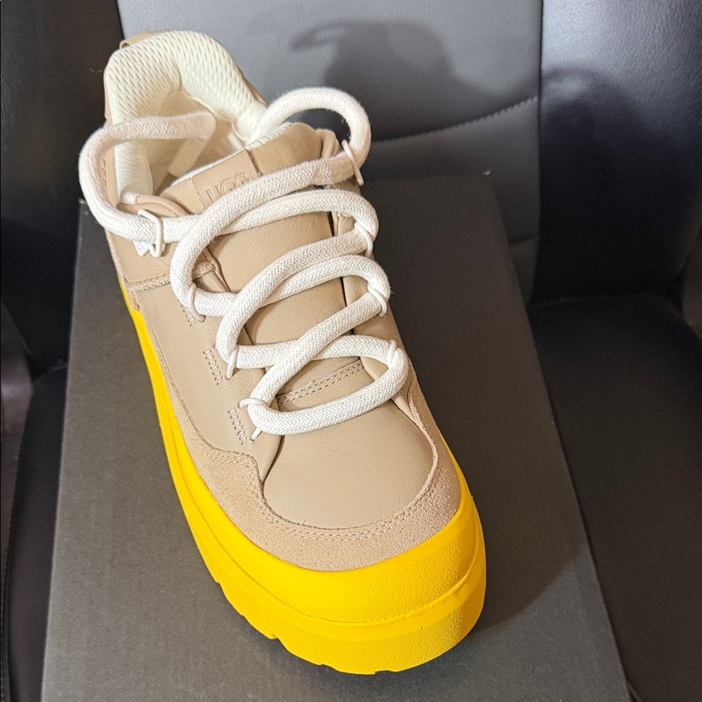 UGG Tan and Yellow Athletic Shoes